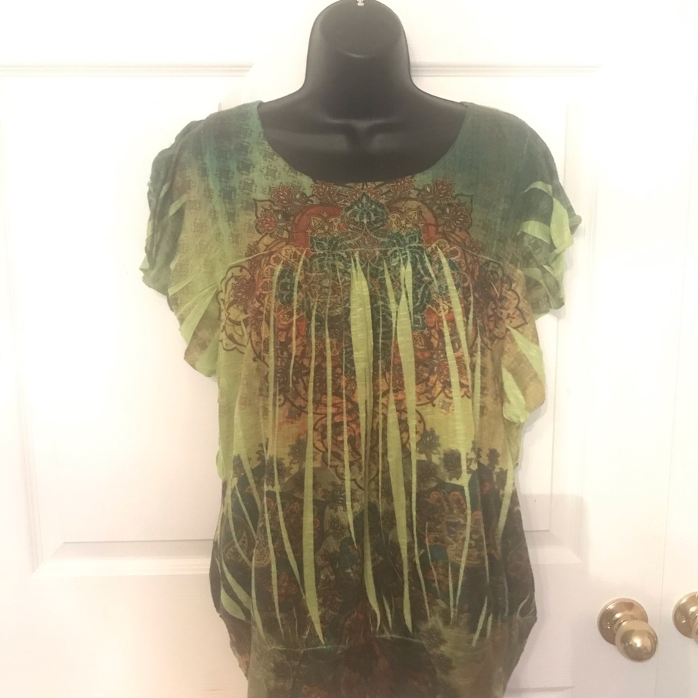 Ruffled shirt